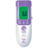 Termometro digital no contacto Zense con display LCD y alarma de fiebre