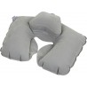 Blister almohadilla hinchable de viaje con refuerzo cuello color gris