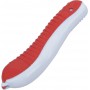 Blister cepillo de dientes plegable de viaje color rojo
