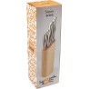 Set cuchillos 5 Pcs Samura con soporte madera SMK55