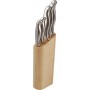 Set cuchillos 5 Pcs Samura con soporte madera SMK55