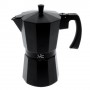 Cafetera italiana  induccion Jata 6 tazas negra