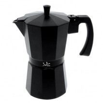 Cafetera italiana  induccion Jata 6 tazas negra