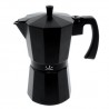 Cafetera italiana  induccion Jata 6 tazas negra
