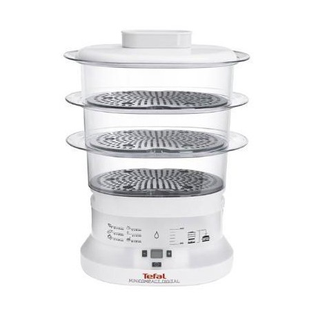 Cocedor al vapor mini compact tefal