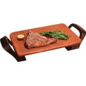 Plancha de asar Jata terracota hecha a mano