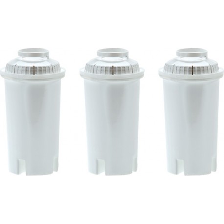 Pack de 3 filtros de agua classic compatible con  jarras brita