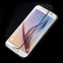 Funda tpu tipo libro Samsung Galaxy S6  G920 gris transparente