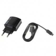 Cargador de red Micro USB 2.1 A color negro