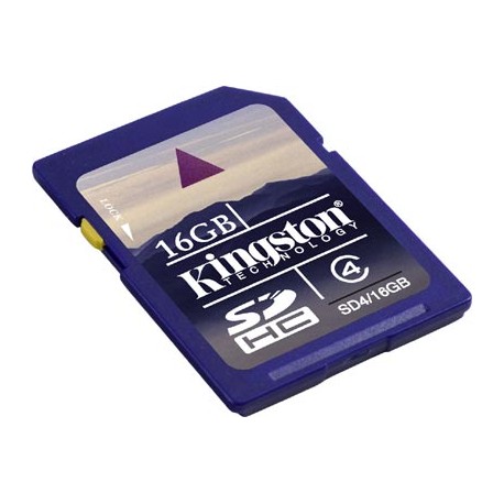 Memoria SD 16GB secure digital  Kingston SD4/16GB