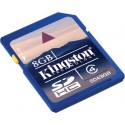 Memoria SD 8GB secure digital  Kingston class 4 SDhc SD4/8GB