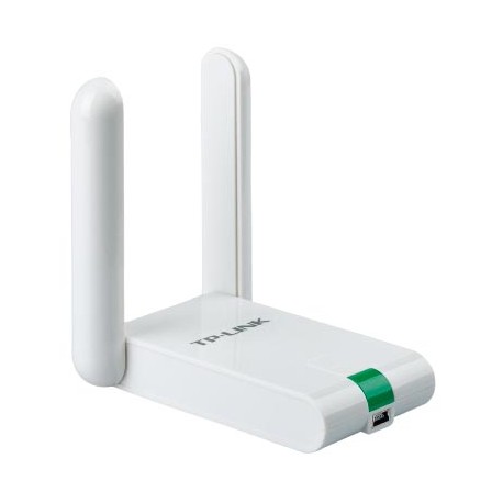Adaptador USB TP-LINK TL-WN822N Wireless 300N alta ganancia 2 antenas 3Dbi Atheros