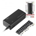 Adaptador corriente pc portatil Trust plug go 125w notebook power adapter 16891