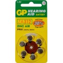 Blister 6 pilas audio  GP ZA312-B6