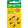 Blister 6 pilas audio GP  ZA010-B6  equivale a 10 AE