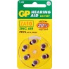Blister 6 pilas audio GP  ZA010-B6  equivale a 10 AE