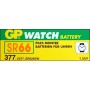 Caja de 10 pilas reloj SR 69 GP 371 SR0920SW oxido de plata ( 9,50 d, x 2,10 alt, ) 1,5 v, 33 mAh,