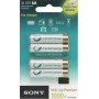 Blister 4 baterias o pilas 800 AAA blue Sony NI-MH 1,2 v, 800 mAh, Clycle Energy recargables