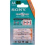Blister 2 baterias o pilas Sony 2000 AA blue NI-MH 1,2 v, 2000 mAh, recargables