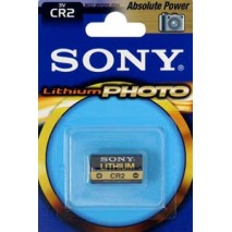 Blister 1 pila Sony CR2 especial foto Litio CR-2 (15,60 d, x 27 alt,) 3 v,