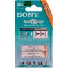 Blister 2 baterias o pilas Sony 800 AAA blue NI-MH 1,2 v, 800 mAh, recargables
