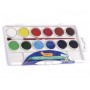ACUARELA JOVI 12 COLORES ESTUCHE DE PLASTICO