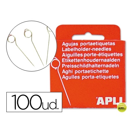 AGUJAS PORTAETIQUETAS