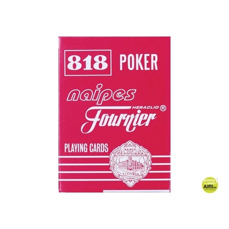 BARAJA FOURNIER POKER INGLES Y BRIDGE -818-55