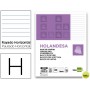 BLOC CARTAS LIDERPAPEL HOLANDESA RAYADO