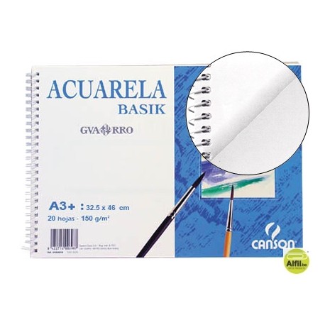 BLOC DIBUJO BASIK DIN-A3 32.5X46 CM -DE 20 HOJAS DE 150 GRAMOS