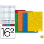 BLOC ESPIRAL LIDERPAPEL WRITE BOLSILLO DIECISEISAVO NATURAL 80 H CUADRO