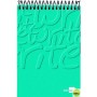 BLOC ESPIRAL LIDERPAPEL WRITE BOLSILLO OCTAVO APAISADO 80 H CUADRO
