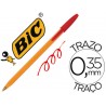 BOLIGRAFO BIC NARANJA ROJO