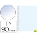 FUNDA MULTITALADRO FOLIO REFORZADA P.V.C. 90 MC CRISTAL