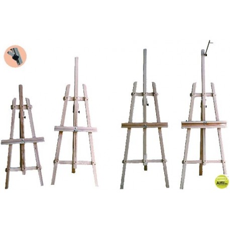CABALLETE PINTOR MADERA 165 CM-CON BRAZO EXTENSIBLE---