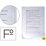 CARPETA DOSSIER UÑERO PLASTICOSARO FOLIO TRANSPARENTE