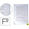 CARPETA DOSSIER UÑERO PLASTICOSARO FOLIO TRANSPARENTE
