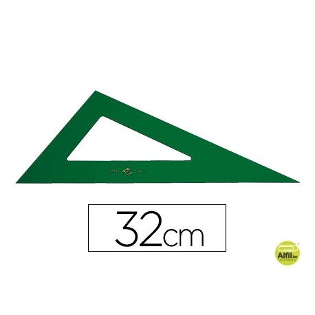CARTABON FABER 32 CM PLASTICO VERDE