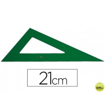 CARTABON FABER 21 CM PLASTICO VERDE