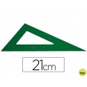 CARTABON FABER 21 CM PLASTICO VERDE