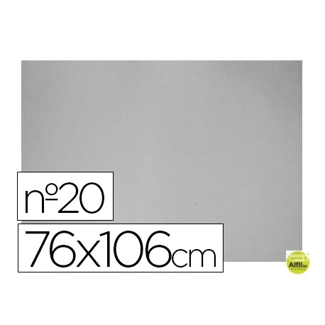 CARTON GRIS NÌ 20 76X106 CM -HOJA