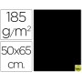 CARTULINA GUARRO NEGRA -50X65 CM -185 GR
