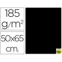 CARTULINA GUARRO NEGRA -50X65 CM -185 GR