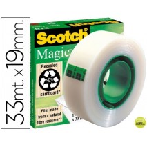 CINTA ADHESIVA SCOTCH-MAGIC 33 MT X 19 MM