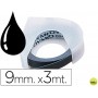 CINTA DYMO 9MM X 3MT NEGRA -TRADICIONAL