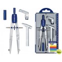 COMPAS STAEDTLER MICROMETRICO -CON ALARGADERA NORIS CLUB
