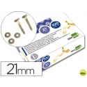 ENCUADERNADOR LIDERPAPEL 21 MM CON ARANDELA -LATONAD0