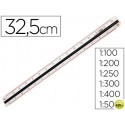 ESCALA MOR 1632.20 -1:100-200-250-300-400-500 -30 CM -ESTUCHE RIGIDO COLOR
