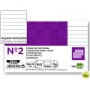 FICHA LIDERPAPEL RAYADA NÌ2 75 X 125MM PAQUETE DE 100 180G
