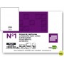 FICHA LIDERPAPEL LISA NÌ1 65X95MM PAQUETE DE 100 180G